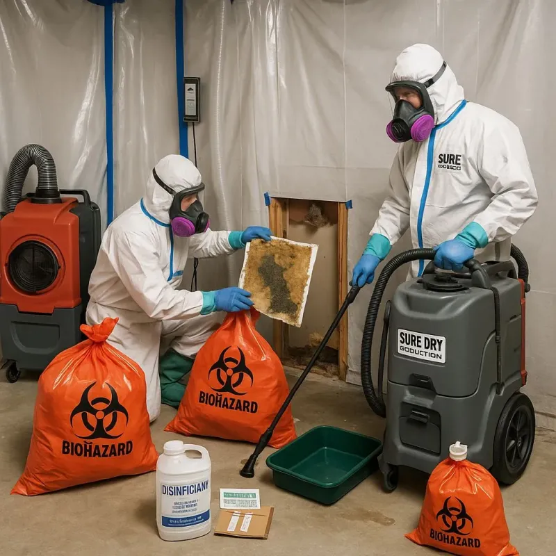 Contaminated Water Handling Protocols process in Jersey Village, TX