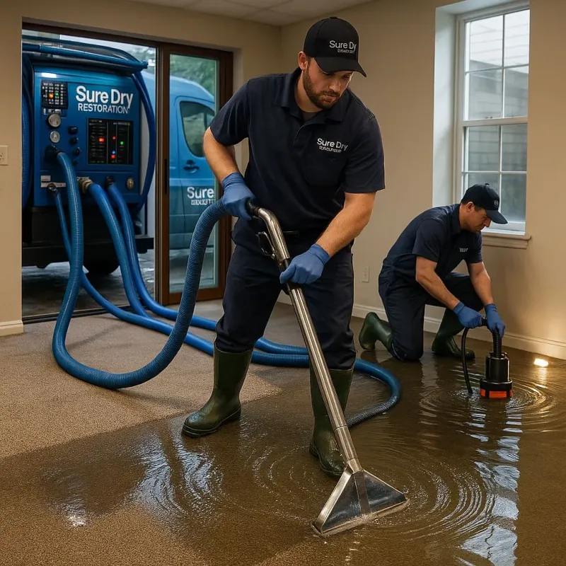 Water Extraction and Removal process in Jersey Village, TX